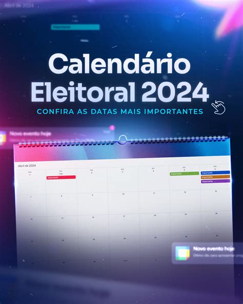 eleições 2024 calendário